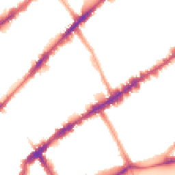 Night-time road noise heatmap for SW3 6JY