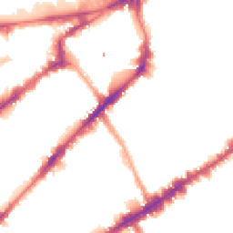 Night-time road noise heatmap for SW3 6QJ