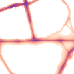Night-time road noise heatmap for SW4 0AA