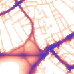 Daytime road noise heatmap for SW4 0AF