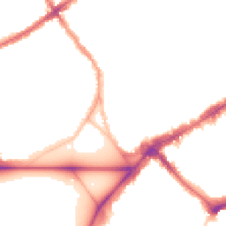 Night-time road noise heatmap for SW4 0AF