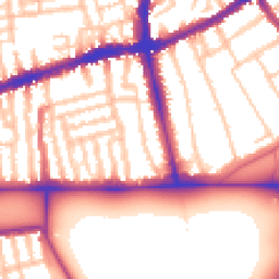Daytime road noise heatmap for SW4 0AH