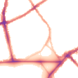 Night-time road noise heatmap for SW4 0AP