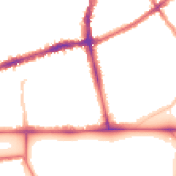 Night-time road noise heatmap for SW4 0AQ