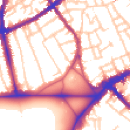 Daytime road noise heatmap for SW4 0AS
