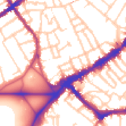 Daytime road noise heatmap for SW4 0AT