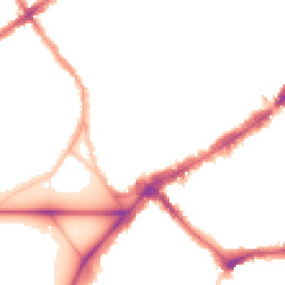 Night-time road noise heatmap for SW4 0AT