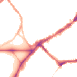 Night-time road noise heatmap for SW4 0BD