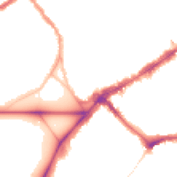 Night-time road noise heatmap for SW4 0BG