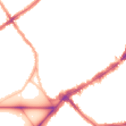Night-time road noise heatmap for SW4 0BZ