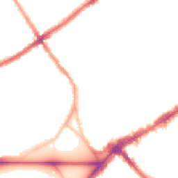 Night-time road noise heatmap for SW4 0DF