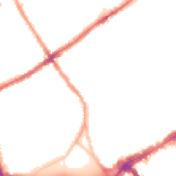 Night-time road noise heatmap for SW4 0ED