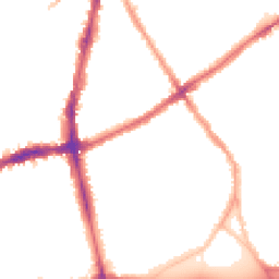 Night-time road noise heatmap for SW4 0LJ