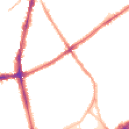 Night-time road noise heatmap for SW4 0LU