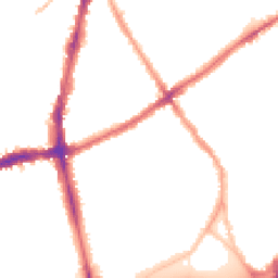 Night-time road noise heatmap for SW4 0LX