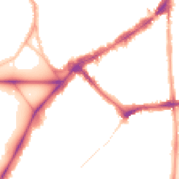 Night-time road noise heatmap for SW4 7BY