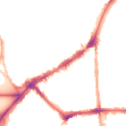 Night-time road noise heatmap for SW4 7UL