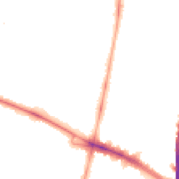 Night-time road noise heatmap for SW4 8AZ