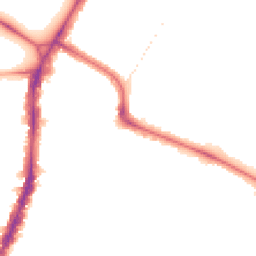 Night-time road noise heatmap for SW4 8NX