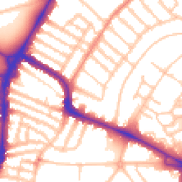 Daytime road noise heatmap for SW4 8QW