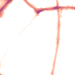 Night-time road noise heatmap for SW4 8RB