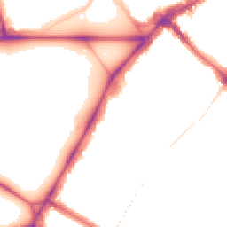 Night-time road noise heatmap for SW4 9BP