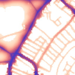 Daytime road noise heatmap for SW4 9EA