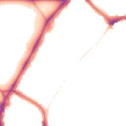 Night-time road noise heatmap for SW4 9EX