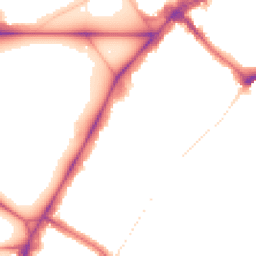 Night-time road noise heatmap for SW4 9EY