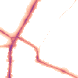 Night-time road noise heatmap for SW4 9HG