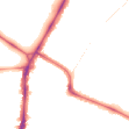 Night-time road noise heatmap for SW4 9JA