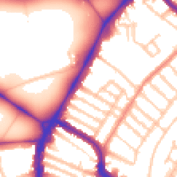 Daytime road noise heatmap for SW4 9JR
