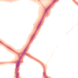 Night-time road noise heatmap for SW4 9JR