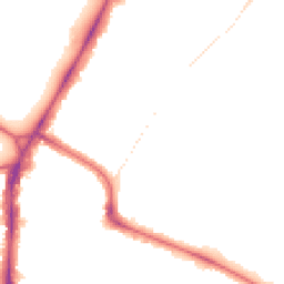 Night-time road noise heatmap for SW4 9NQ