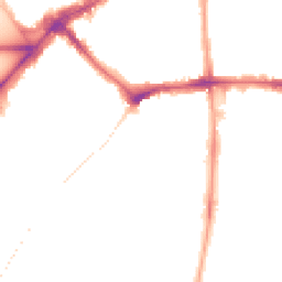 Night-time road noise heatmap for SW4 9PJ