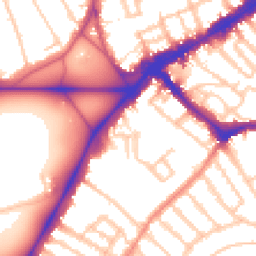 Daytime road noise heatmap for SW4 9PY