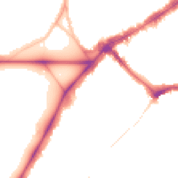 Night-time road noise heatmap for SW4 9PY
