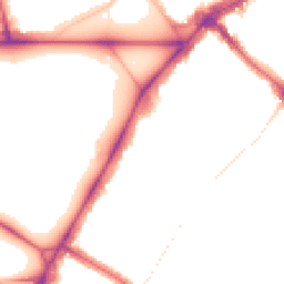 Night-time road noise heatmap for SW4 9QB