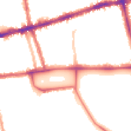 Night-time road noise heatmap for SW4 9SH