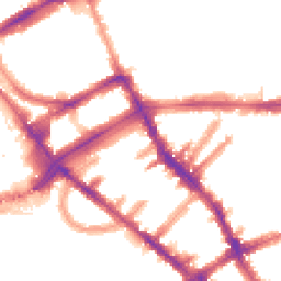 Night-time road noise heatmap for SW5 9SB
