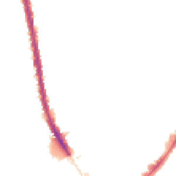 Night-time road noise heatmap for SW6 2SE