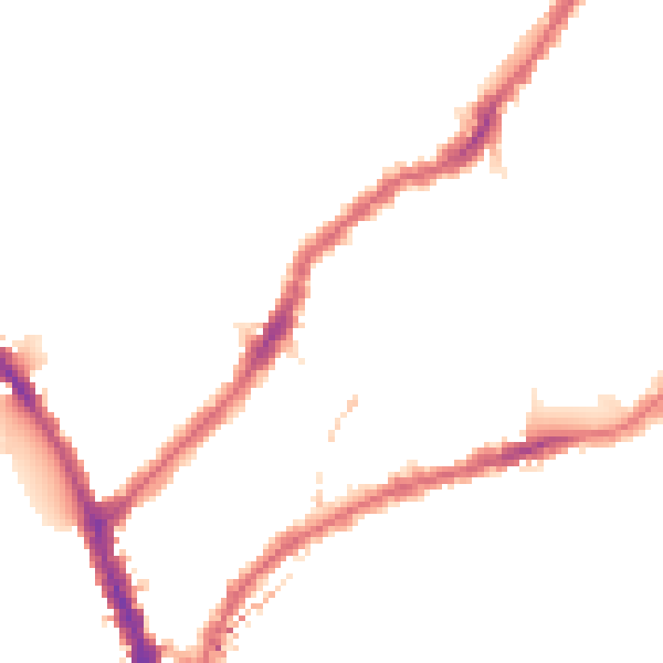 Night-time road noise heatmap for SW6 4DU