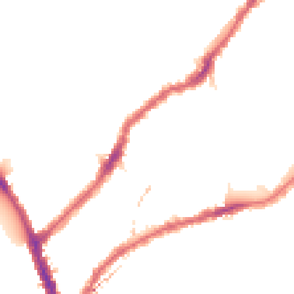Night-time road noise heatmap for SW6 4EG