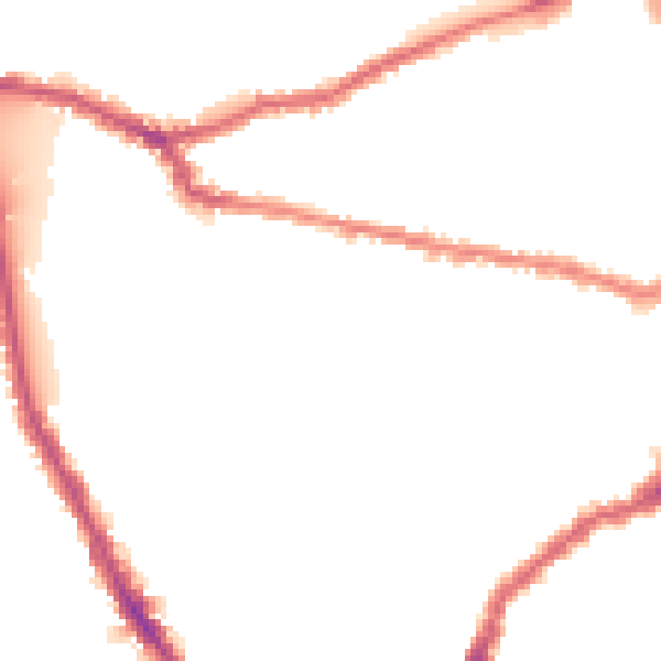 Night-time road noise heatmap for SW6 7JZ