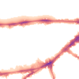 Night-time road noise heatmap for SW7 1AA
