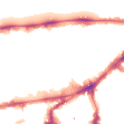 Night-time road noise heatmap for SW7 1BA