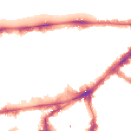 Night-time road noise heatmap for SW7 1BF