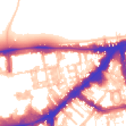 Daytime road noise heatmap for SW7 1BG
