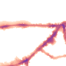 Night-time road noise heatmap for SW7 1BG