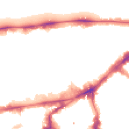 Night-time road noise heatmap for SW7 1BJ